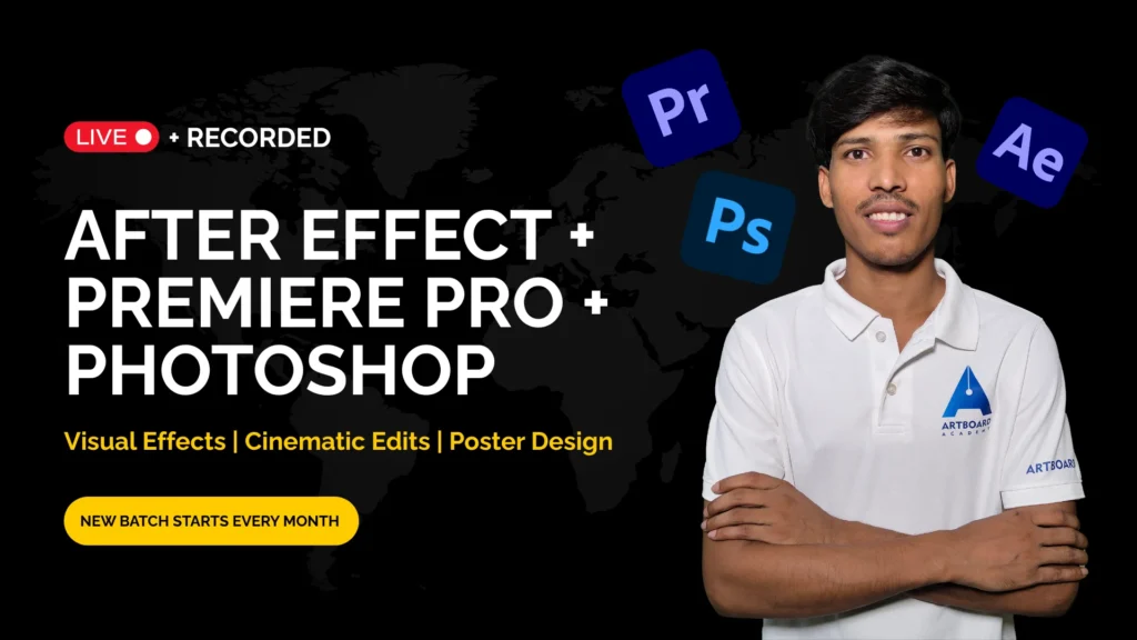 After Effect + Premiere + Photoshop