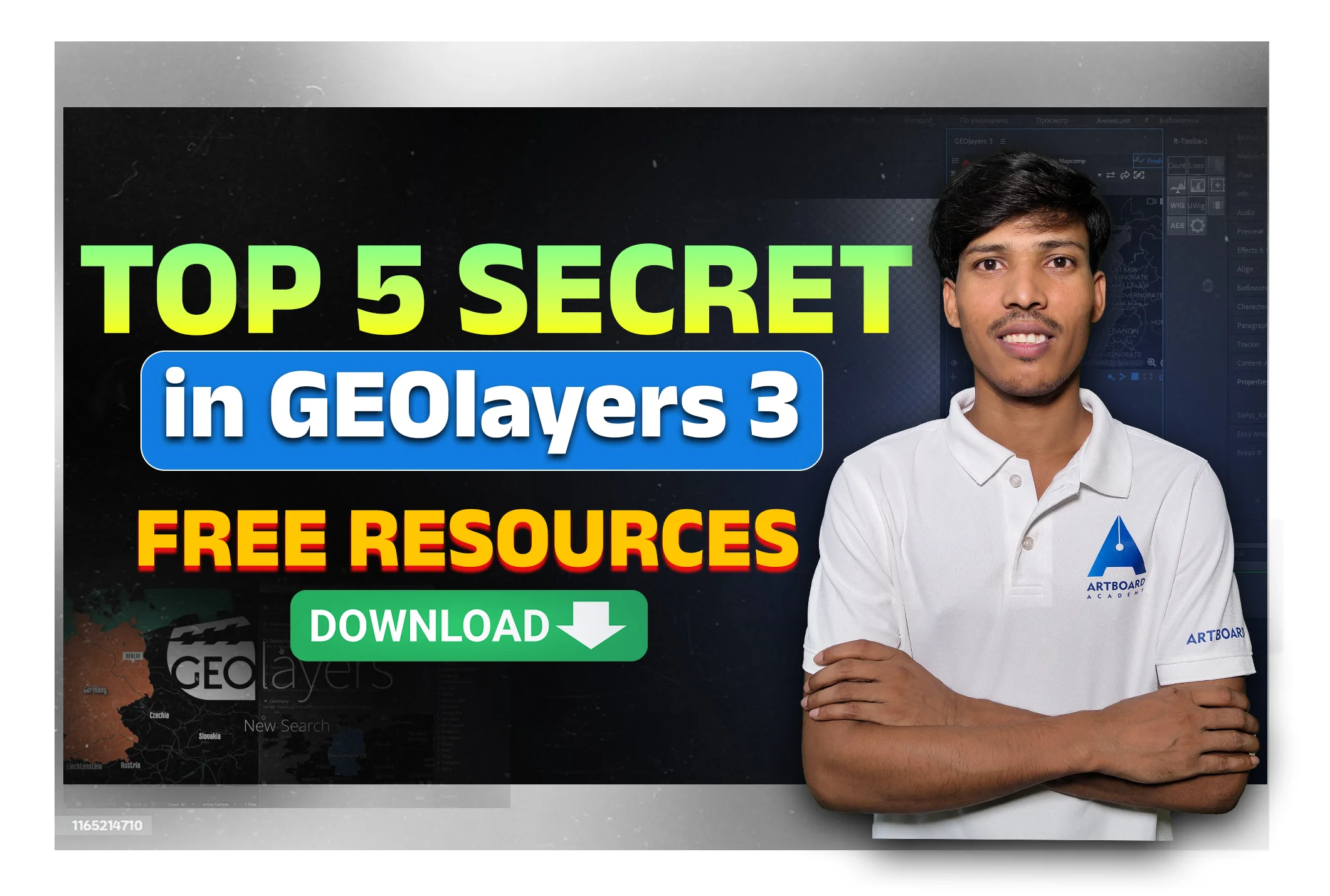 Top 5 Secret in Geolayers3