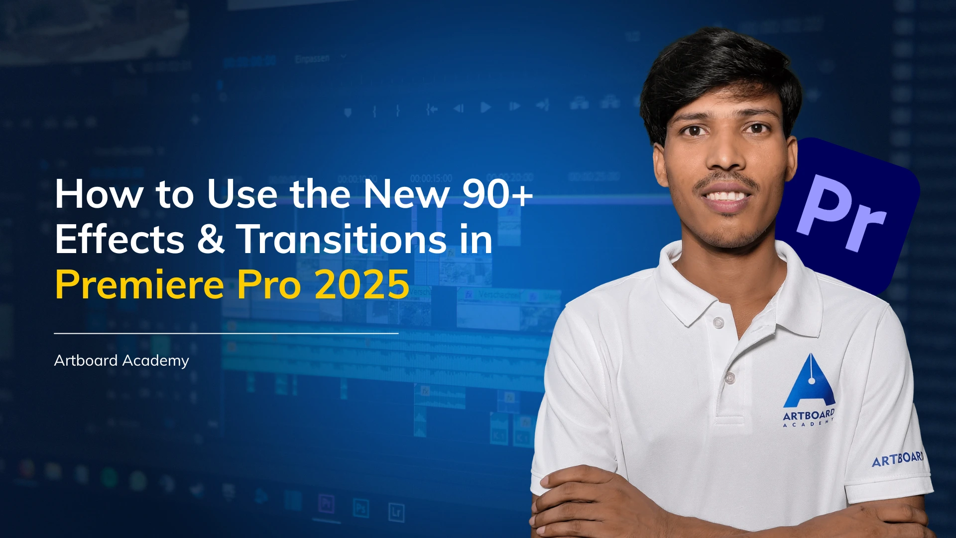 How to Use the New 90+ Effects & Transitions in Premiere Pro 2025
