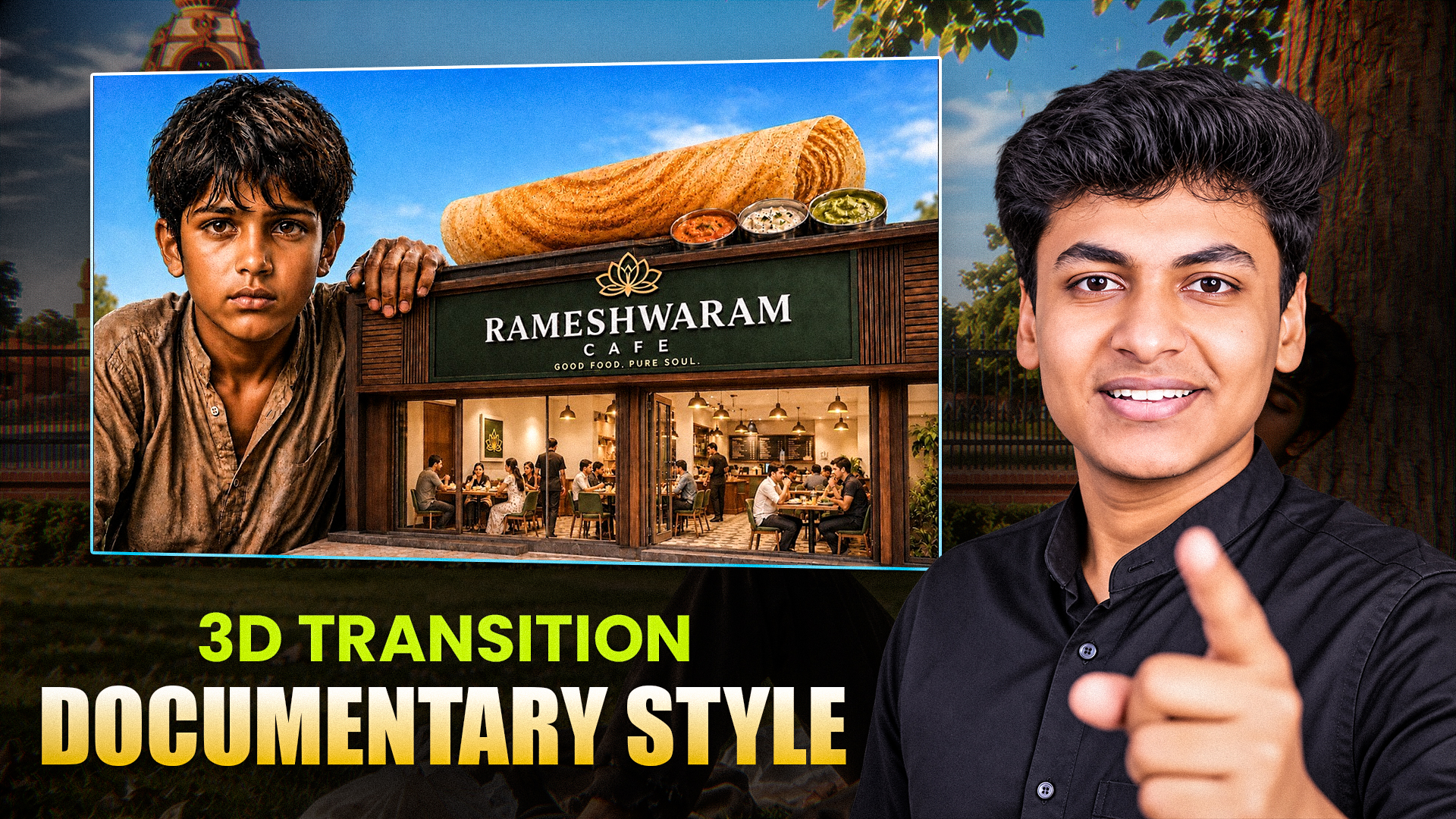 3D Transition Documentary Style